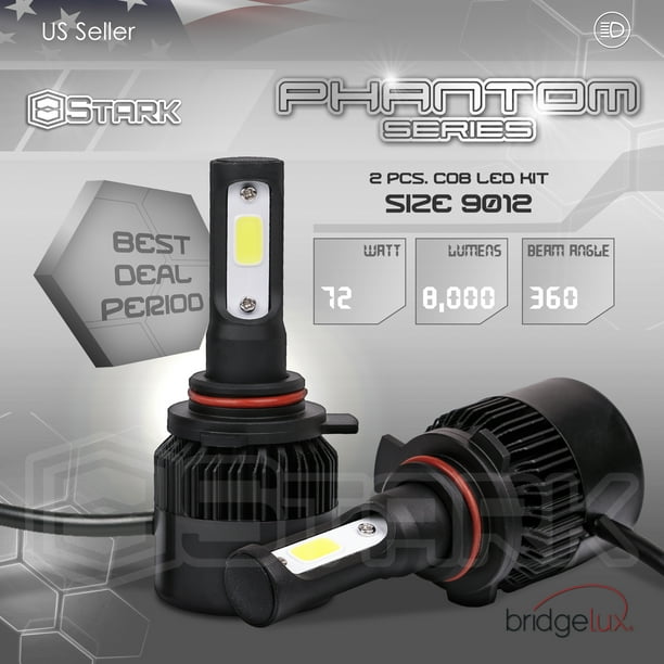 800 Series 881 886 890 892 893 899 UNV inc Stark 2.0 Luxx ES Series 66W 7400LM All-in-One LED COB-Flip Chip Conversion Kit Cool White 6000K 6K Upgrade Halogen Bulbs Fog Lights 800 Series 881 886 890 892 893 899 UNV inc Stark 2.0 Luxx ES Series 66W 7400LM All-in-One LED COB-Flip Chip Conversion Kit Cool White 6000K 6K Upgrade Halogen Bulbs Fog Lights